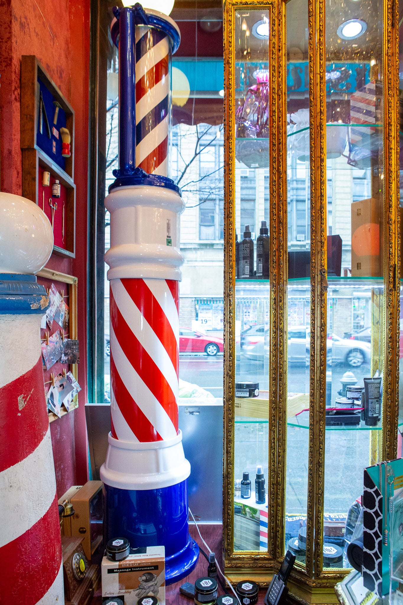 Barber poles clearance