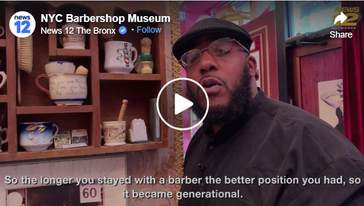 NYC museum reveals history of barbershops - NEWS12