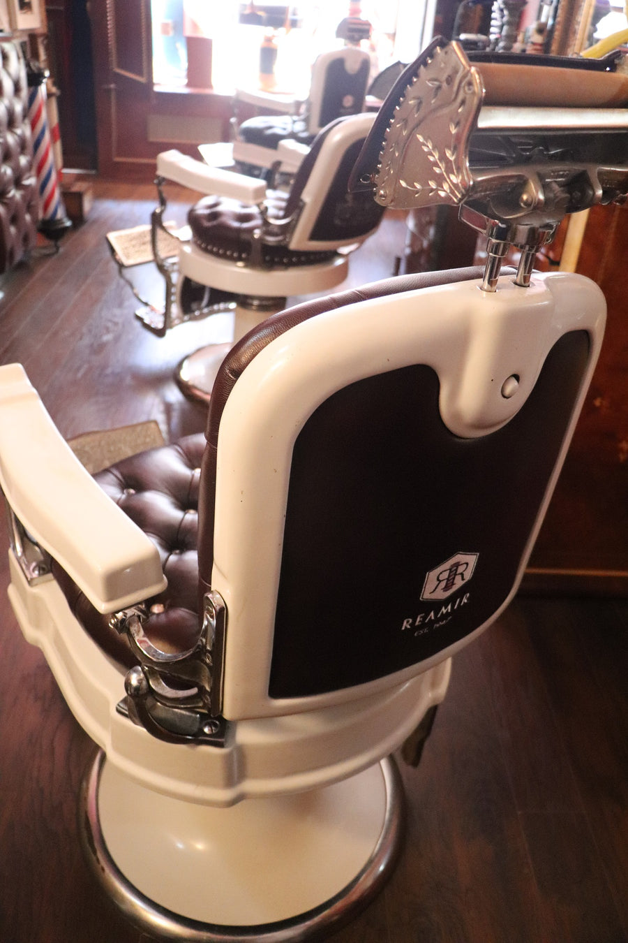 Renovated Koken's Barber Chair, 1929