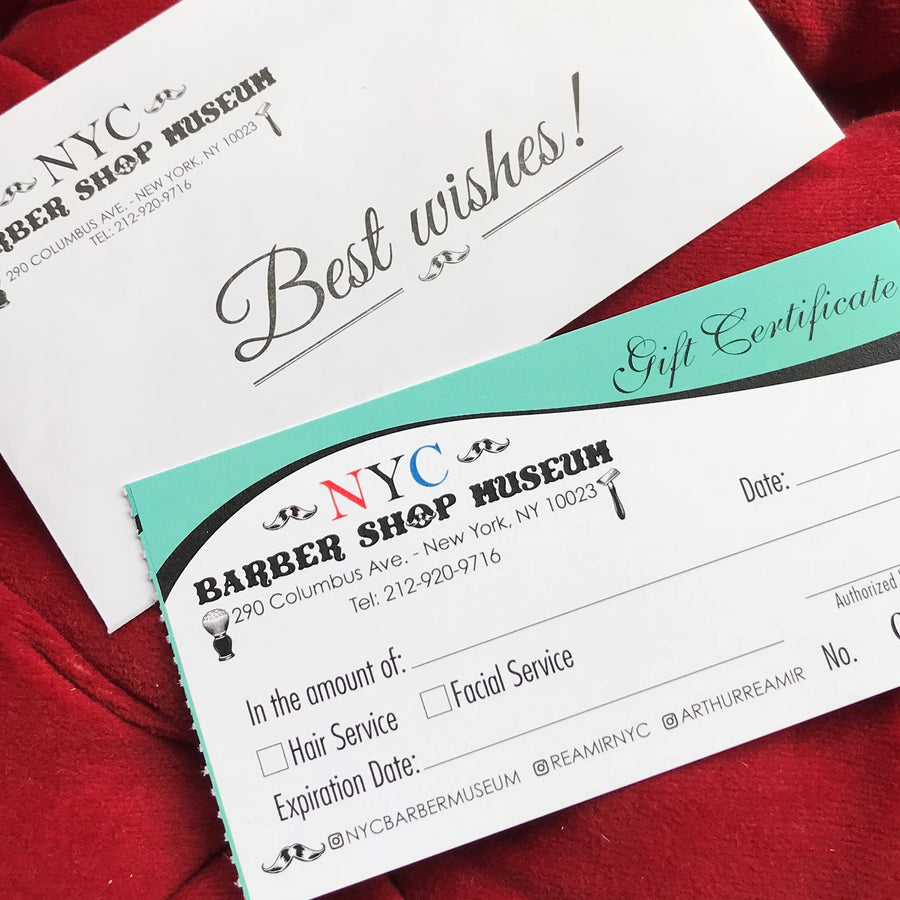 Shave Gift Certificate