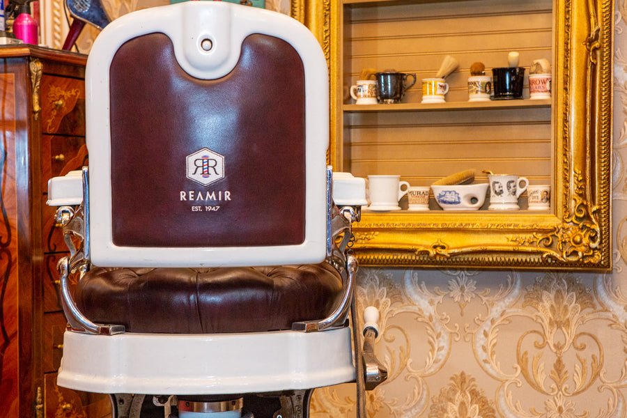 Renovated Koken's Barber Chair, 1929