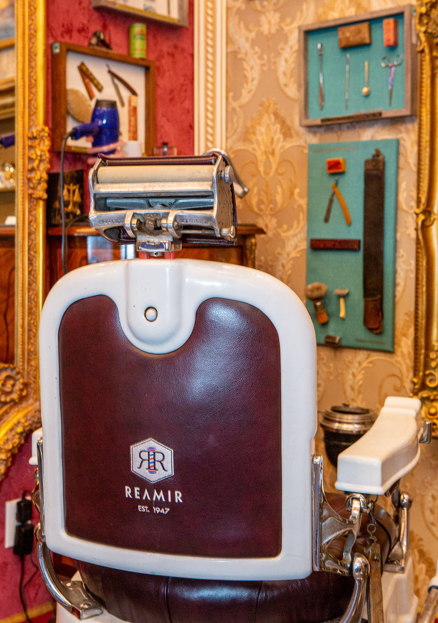 Renovated Koken's Barber Chair, 1929