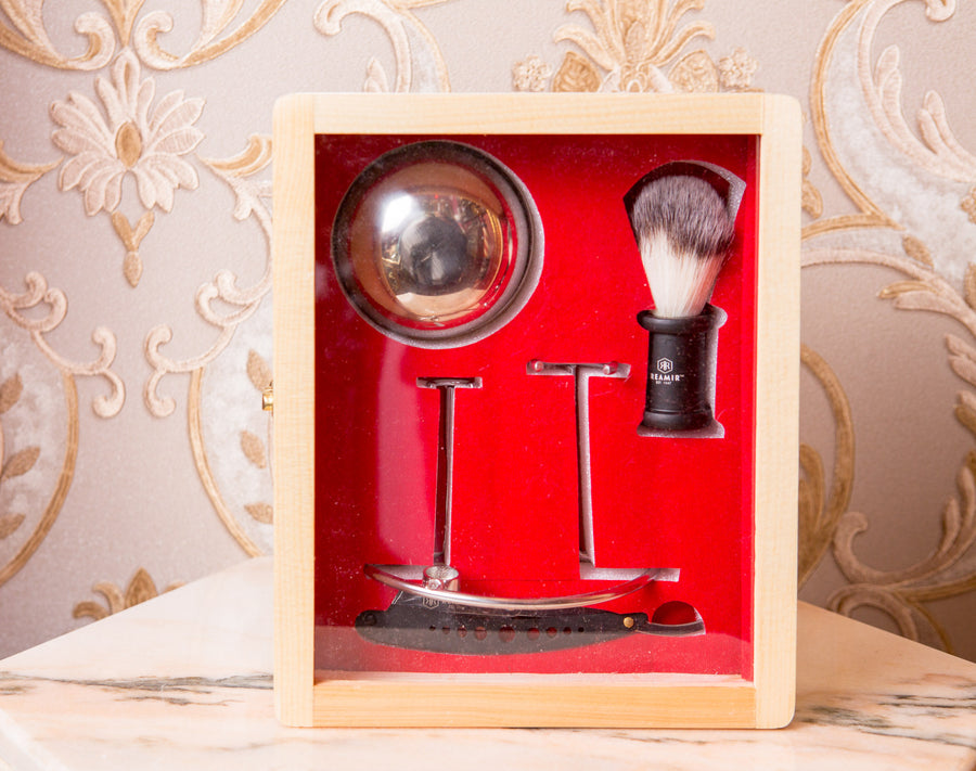 Straight Edge Shaving Set by REAMIR