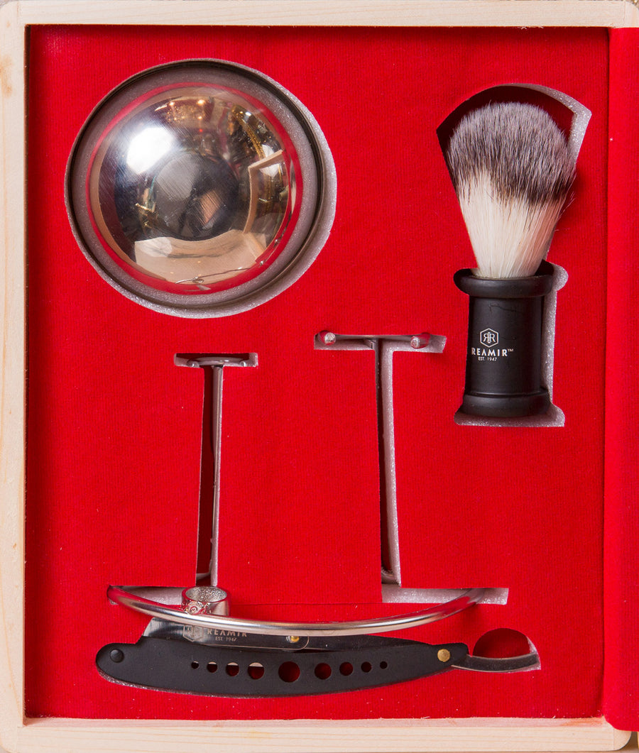 Straight Edge Shaving Set by REAMIR