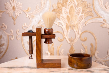 Wooden Shaving Set by REAMIR