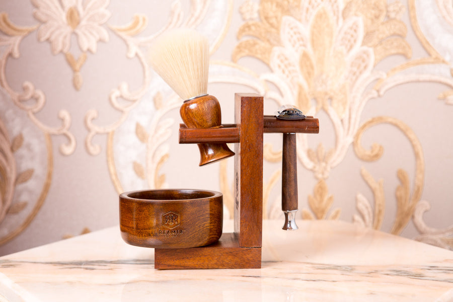 Wooden Shaving Set by REAMIR