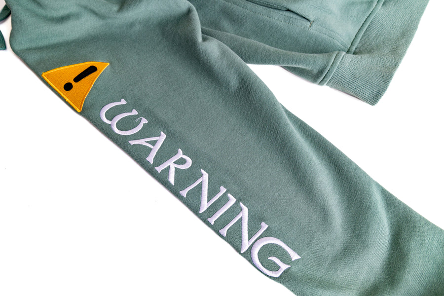 Pistachio Green Sweatsuit WARNING ! BEST BARBER ON DUTY